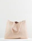 Vivi Leather Tote Bag - Ivory
