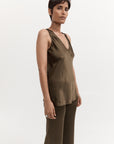 Muzeo Camisole - Olive Green