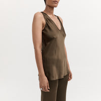 Muzeo Camisole - Olive Green
