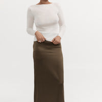 Marso Skirt - Olive Green