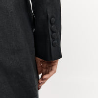 Venteto Linen Jacket - Black