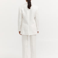 Venteto Linen Jacket - Ivory