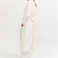 Ventega Linen Duster - Ivory