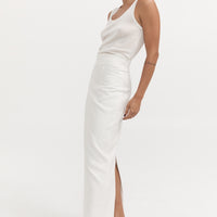 Venteto Linen Skirt - Ivory