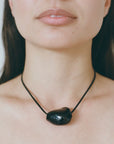 Otero Necklace in Black - By Ayllón