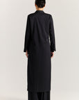 Serena Shirt Dress - Black