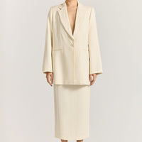 Lia Jacket - Cool White