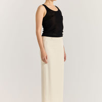 Lia Skirt - Cool White