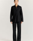 Cotton Shirt - Black