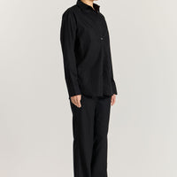Cotton Shirt - Black