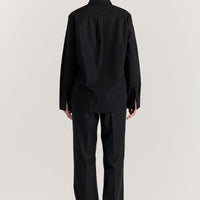 Cotton Shirt - Black