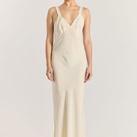 Lia Dress - Cool White