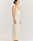 Lia Dress - Cool White