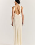 Lia Dress - Cool White