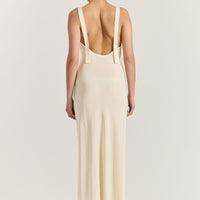 Lia Dress - Cool White
