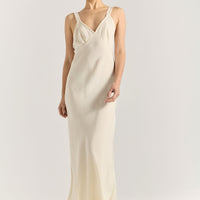 Lia Dress - Cool White