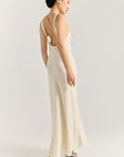 Lia Dress - Cool White