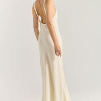 Lia Dress - Cool White