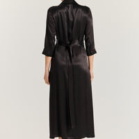 Kora Wrap Dress - Black