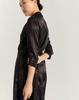 Kora Wrap Dress - Black