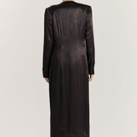 Kora Coat Dress - Black