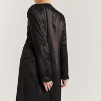 Kora Coat Dress - Black