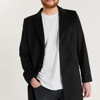 Alex Unisex Coat - Black