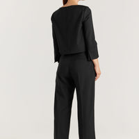 Bordo Wool Top - Black