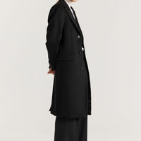 Alex Unisex Coat - Black