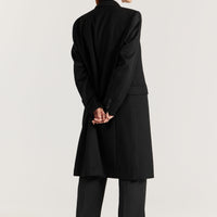 Alex Unisex Coat - Black
