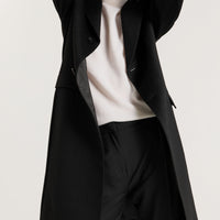 Alex Unisex Coat - Black