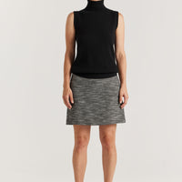 Lemaire Textured Wool Blend Skirt