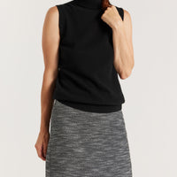 Lemaire Textured Wool Blend Skirt