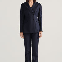 Arcadia Jacket - Navy Pinstripe