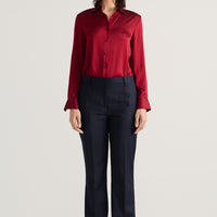 Arcadia Pants - Navy Pinstripe