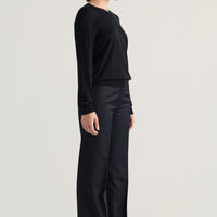Isla V-neck - Black