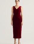 Classic Velvet Dress - Pinot