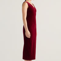 Classic Velvet Dress - Pinot
