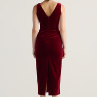 Classic Velvet Dress - Pinot