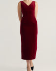 Classic Velvet Dress - Pinot