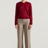 Isla V-neck - Pinot
