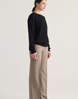 Selin Crew Neck - Black