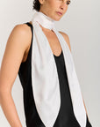 Tie Scarf - White