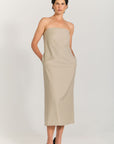 Column Dress - Sage