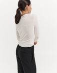 Long Sleeve Basic Top - Ivory