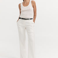 Venteto Linen Pants - Ivory