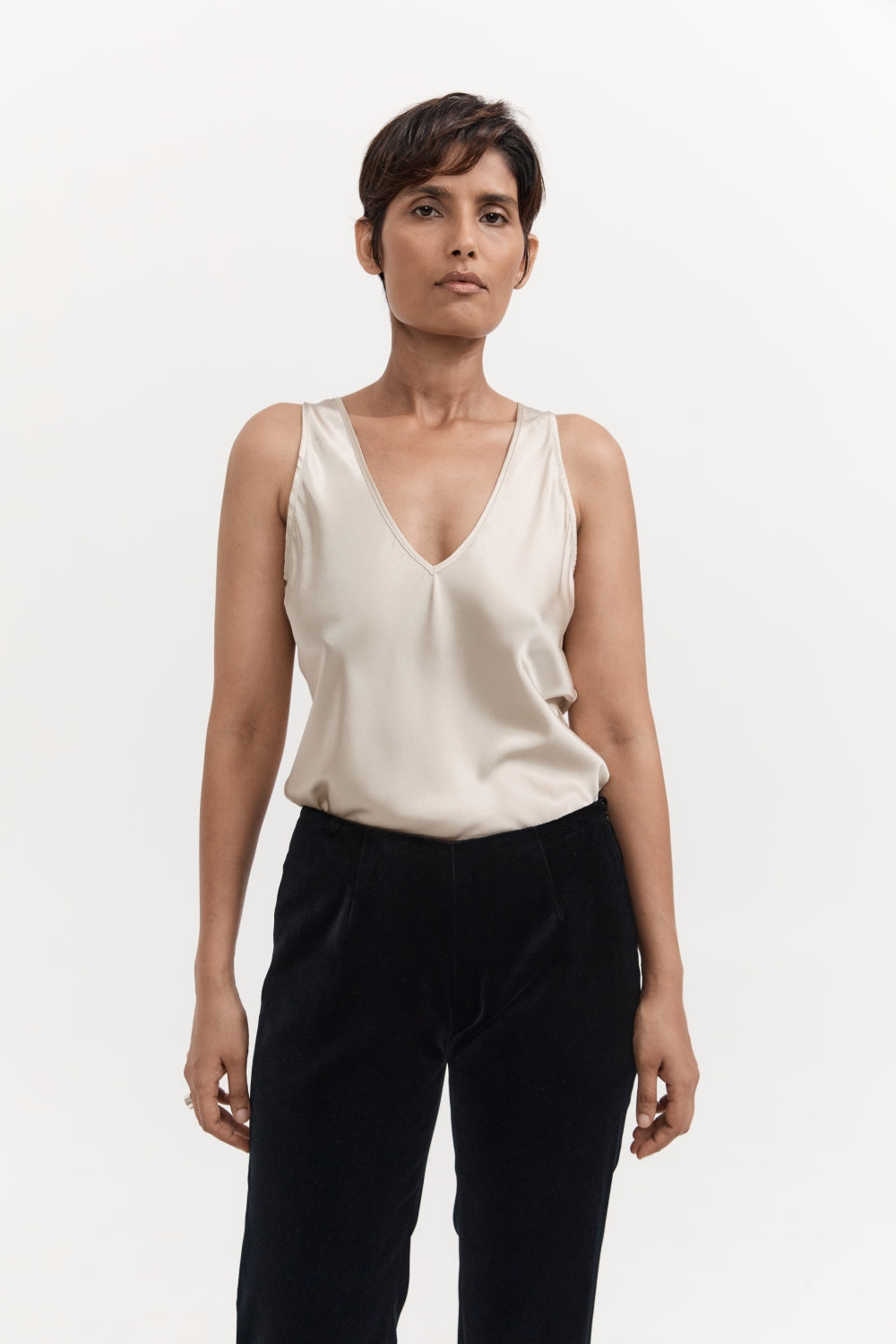 Muzeo Camisole - Ivory Grey