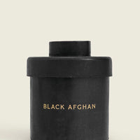 Black Afghan 300g Wax Candle - By MAD et LEN