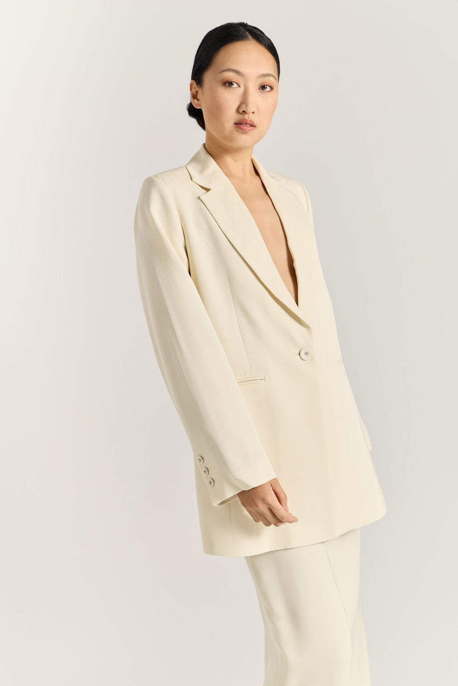 Lia Jacket - Cool White