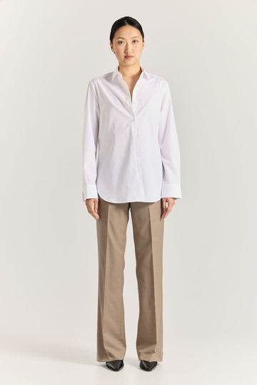 Cotton Shirt - White